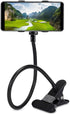 Cell Phone Holder,Lazy Bracket, 360-degree Rotating Universal Flexible Long Arms Clip Mount Gooseneck Phones Stand for Bed Flexible Arm Adjustable...