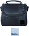 Small Soft Padded Camera Equipment Bag/Case for Canon, Nikon, Sony, Samsung, Olympus, Pentax, Panasonic & More… + Microfiber Cloth...