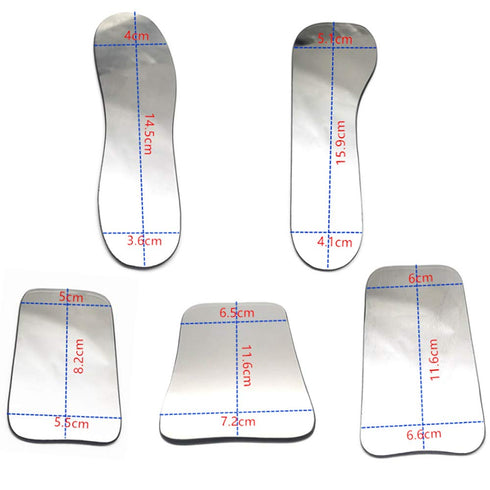 5Pcs Intraoral Mirrors Thicker Coated Two-sided Reflector Photographic Oral Mirror Titanium Plated Glass Intraoral Mirror...