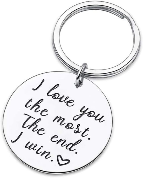 Valentine Day Gifts Couple Key Chain Gifts for Him Her-Husband for Girlfriend Boyfriend Wife Keychain Gifts for Anniversary Birthday Wedding Gifts...