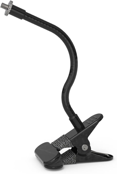 Flexible Twist Clamp Mount Compatible with Pan Tilt Camera, Flexible Twist Gooseneck Mounting Bracket No Tools or Wall Damage Required (1pack?Blac...