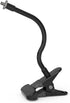 Flexible Twist Clamp Mount Compatible with Pan Tilt Camera, Flexible Twist Gooseneck Mounting Bracket No Tools or Wall Damage Required (1pack?Blac...