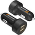 Trianium Car Charger 24W (2 Pack) Dual Charger Adapter, AtomicDrive SmartUSB Compatible iPhone 12 11 Pro Max/XR/XS Max/X/8/7/6s/6 Plus, iPad Pro/A...