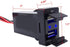 XJMOTO Dual USB Socket Charger Port Outlet Blue Light 12V/24V 2.1A Compatible with Toyota Tundra Tacoma 4Runner...