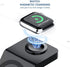 Magnetic Wireless Charger, 3 in 1 Wireless Charging Station Compatible with iPhone 15/14/13/12 Series, Watch Charger Stand for iWatch Ultra 2/9/8/...
