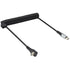 USB 3.1 Type C to Type C Cable, 90 Degree USB C to USB C Cable Spring Spiral Cable Fast Charging Data Extension Cable for Laptop & Tablet & Mobile...
