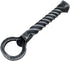 Hand Forged Railroad Spike Beer Bottle Opener Wrought Iron Handmade Metal Twisted Handle Bottle Opener Black Antique Finish Heavy Duty Bottle Open...