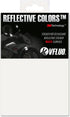 VFLUO - Reflective Sticker Sheet for Bike, Motorcycle, Scooter, Helmets, Stroller/Multi-use - DIY Adhesive board - 3M Technology - High Visibility...