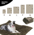 gogobunny Waterproof Plush Long Faux Fur Pet Throw Blanket Ultra Soft Fluffy Bed Couch Cover Washable - Premium Flannel Calming Blankets for Dog P...