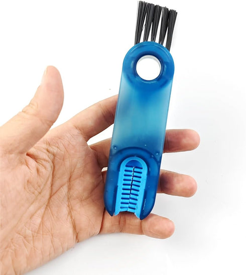 RONYOUNG 6PCS 3 in 1 Multipurpose Bottle Gap Cleaner Brush, Cup Cover Cleaning Brush, Cup Crevice Cleaning Tools, Water Bottle Cleaner Brush, Home...