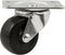 Titan 2 1/2" Heavy-Duty Solid Rubber Swivel Plate Caster Wheel, 175-lb. Capacity, Black...