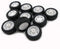 10pcs Toy Car Wheels 20mm Rubber Tire for 2mm Shaft DIY Model Accessories...