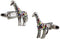 Giraffe Rainbow Colors Pair Cufflinks in a Presentation Gift Box & Polishing Cloth...