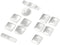 MAXDOOL 14 Pieces Car Window Glass Lift Button Trim Cover Sticker for Mercedes Benz A/B/C(W204)/E(W212)/GLA/CLA/GLK/GL/ML/GLE-Class...