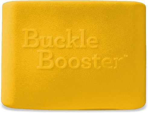 Seat Belt Buckle Booster™ Yellow (BPA Free) - Raises Your Seat Belt for Easy Access - Stop Fishing for Buried Seat Belts - Makes Receptacle Stand ...