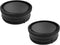 E-Mount Body Cap + Rear Lens Cap Cover Kit for Sony A7 A7II A7III A7IV A7S A7SII A7SIII A7RII III A7RIV A7RV A7C A9 A6600 A6400 A6300 A6100 A6000 ...