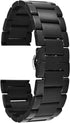 Kumi Watch Band 22mm Smart Watch Strap Stainless Steel Replacement Wristbands for Smart Watch Black...