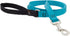 Lupine Padded Handle Dog Leash 3/4" wide Aqua 6-foot Long...