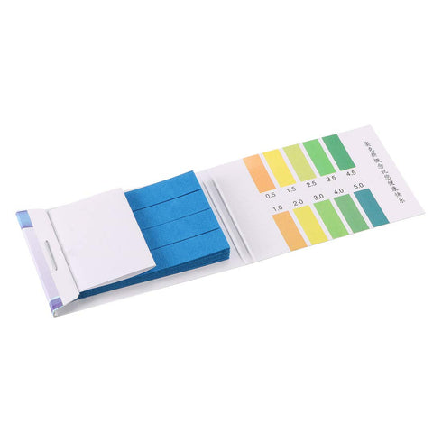 uxcell PH Test Strips 0.5-5.0 Indicator Paper Lab Litmus Tester 80in1 Kit for Water Food Pool Aquarium Testing Alkaline Acid...