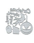 Christmas Eve Metal Die Cuts, Night Before Christmas Metal Cutting Dies Cut Stencils Card Paper Craft DIY Template Metal Cutting Dies Album Emboss...