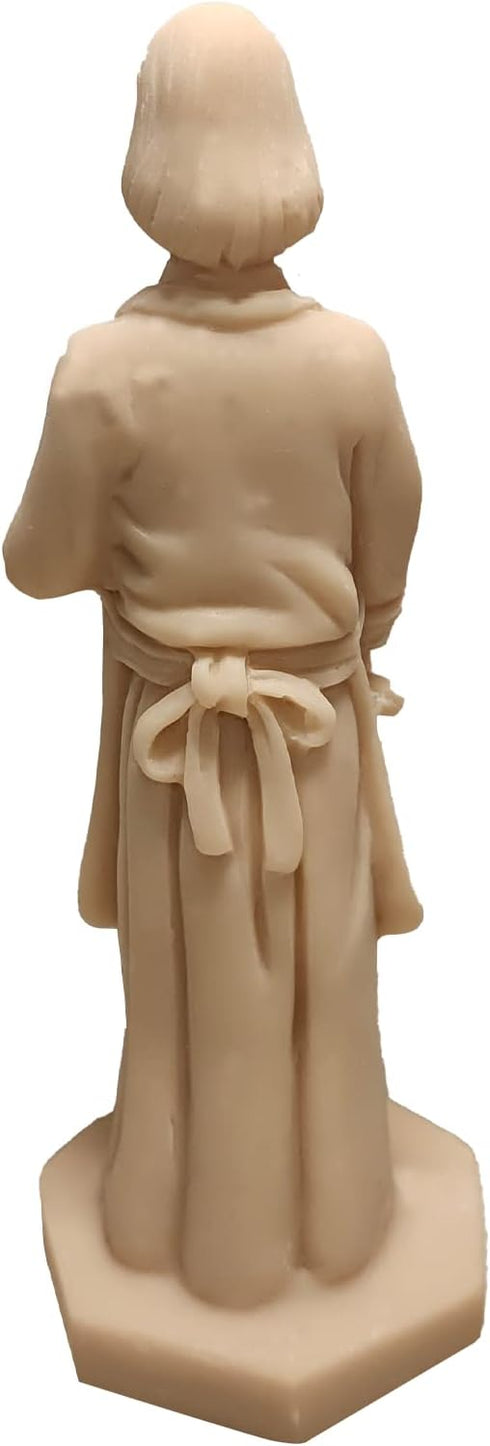 St Joseph Statue for Selling House Kit Resin Saint Joseph Figurine for Protecting Home with Instruction Card and House Prayer Complete Set (Beige)...