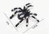 10Pcs/Set Halloween Decorative Spiders Small Plastic Fake Spider Toys Halloween Party Funny Joke Prank Realistic Props (White)...