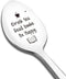 Drink Tea Read Books be Happy Tea Spoon Engraved Funny Gift for Women Men Tea Lover Spoon Best Thanksgiving Christmas Birthday Gifts...