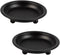 2 Pcs Candle Plate Iron Candle Holder for Pillar Candles Black Metal Candle Stand for Dinning Table Wedding Party Decor...
