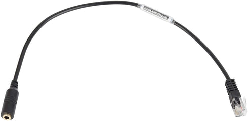 VoiceJoy 3.5mm Cell Phone Headset to RJ9 Adapter Cable -ONLY Compatible with Yealink SIP-T19P T20P T21P T22P T26P T28P etc...