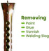 Heavy Duty 2 inch Carbide Razor Blade Paint Scraper Spealloy Decorative Painting Tool for Scraping Paint, Varnish, Wood Floor, Glue....