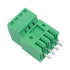 5Set 4-Pin 125V 4A 2.54mm 0.1" Pitch PCB Mount Screw Terminal Block Connector for 26-18AWG Cable...
