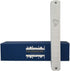 Waterproof Jewish MEZUZAH CASE with Scroll 3D Metal Painted Design Classic Israel Judaica Plastic Door Mezuza 5 Inch (Silver Stripes)......