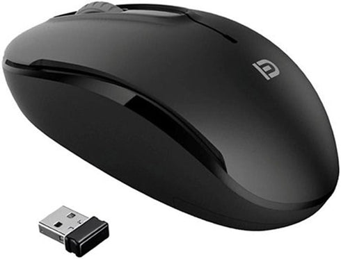 MiraCase Comfortable 2.4 GHz Long Range Silent Wireless Mouse | 1600 DPI | 30ft Working Distance | Battery Included | Black...