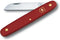 Victorinox Floral Knife, straight 4" blade, red handle 3.9050...