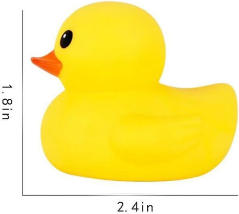 Duck Dog Toy Water Floating Bath Rubber Toys for Dogs Cats 4 Pack...