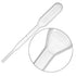 uxcell 50 Pcs Plastic Disposable Pipettes 0.2ml, Clear Transfer Pasteur Pipettes, 61mm Length, Liquid Dropper for Lab...