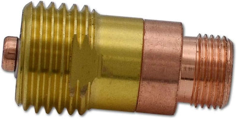 TIG Welding Torch STUBBY Gas Lens Collet Body 17GL116 1/16" & Collet 10N23S Copper Consumables KIT for WP 17 18 26 Torch 10PCS...