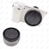 Body Cap + Rear Lens Cap Cover for Sony Alpha E Mount A7R V A7R IV A7R III A7R II A7R/A7 IV A7 III A7 II A7/A7C II A7C/A7S III A7S II A7S / A9 III...