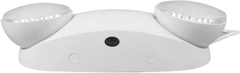 Emergency Light LED Emergency Lighting Fixtures with 2 Heads, Commercial Emergency Light 1800mAh Battery US Plug, 2 Adjustable LED Lamp Heads Entr...