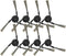 8pcs Side brushes compatible with Dreame x40 / x40 pro / x40 Ultra robot vacuum cleaners...