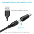 Belker Universal 5V DC 5.5 2.1mm Jack Charging Cable Power Cord, USB to DC Power Cable with 14 Interchangeable Plugs Connectors Adapters Compatibl...