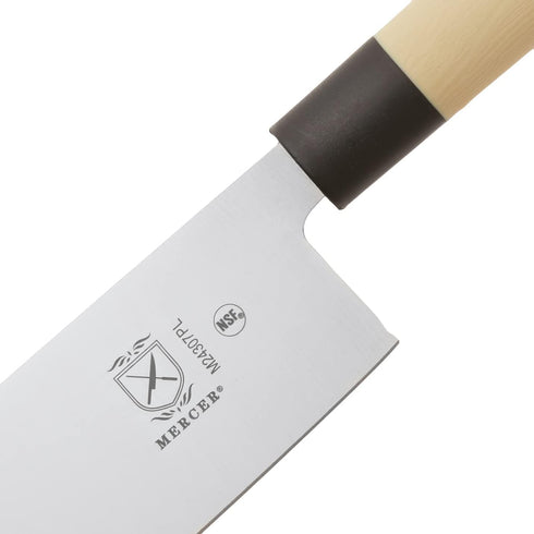 Mercer Culinary Asian Collection Nakiri Vegetable Knife with NSF Handle, 7-Inch...