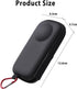 Hard Carrying Case for Insta360 X3 Portable Surface Waterproof Mini Storage Bag Lens Protector Cover with Wrist Strap for Insta360 ONE X/X2/X3 Act...