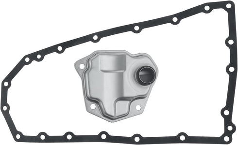 Automatic Transmission Filter Oil Pan with Gasket Kit Compatible with 2007-2017 Nissan Rogue Altima Juke Replace 31397-1XF0D 31728-1XF03 31728-1 X...