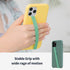 Sinjimoru Stretchable Silicone Phone Strap, Flexible and Elastic Grip Holder for iPhone & Android, Secure Phone Loops Finger Grip with Wireless Ch...