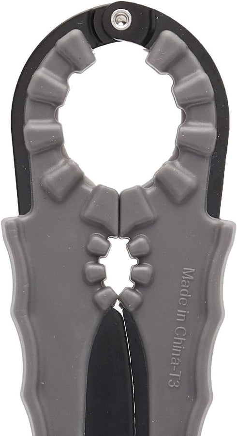 Jokari Multi Bottle Opener for Jars Bottles and Cans 3 in 1 Easy Grip Lid Opener for Weak Hands Twist Caps Pull Tabs Pop Tops and Small Lids Arthr...