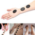 AKOAK 10 Pcs Professional Massage Hot Stone Natural Heat Retention Basalt for Spa, Massage Therapy and Relaxation,1.18 Inch x 1.57 Inch...
