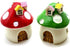 2Pcs Mini Mushrooms Miniature Figurines Fairy Garden House Cute Fairy Garden Mushrooms for Fairy Garden Micro Landscape Plant Bonsai Ornaments(Red...
