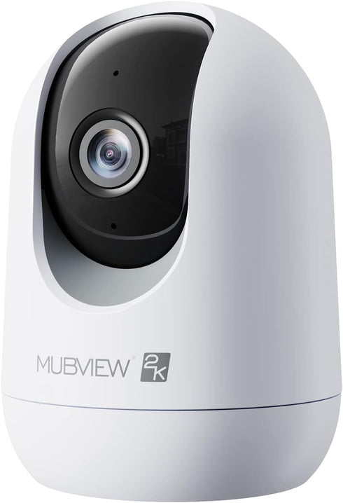 Indoor Security Camera 2K, Pet Camera with Phone App, WiFi Cameras for Home Security Camera for Dog/ Baby Monitor/Elder Pan Tilt, 2.4G, 24/7, 2-Wa...