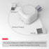 Magnetic Wireless Portable Charger for Apple Watch Series 9/8/7/6/5/4/3/2/1/SE/Ultra, 1200mAh Power Bank for iWatch with Dual Built-in Charging Ca...